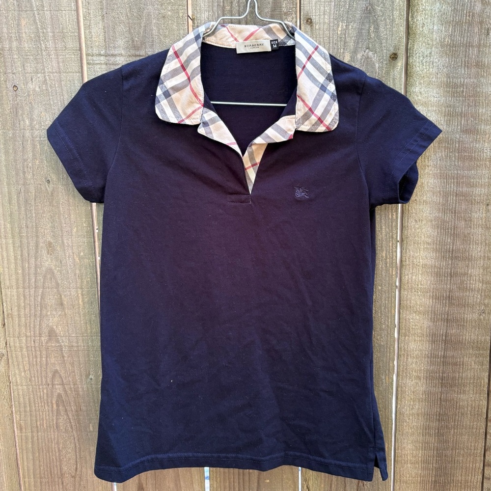 Burberry Shirt with Plaid Detail